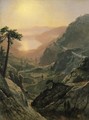 View of Donner Lake, California I - Albert Bierstadt