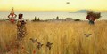 Women in the Wheat Fields, Anacapri - Charles Caryl Coleman