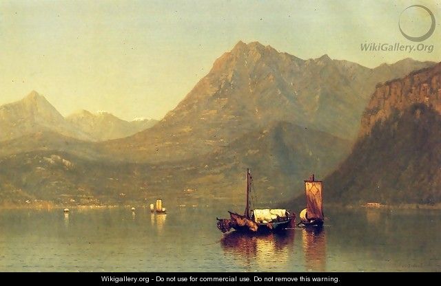Lake Como - James Renwick Brevoort