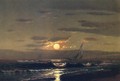 Moonlight Sailing - Warren W. Sheppard