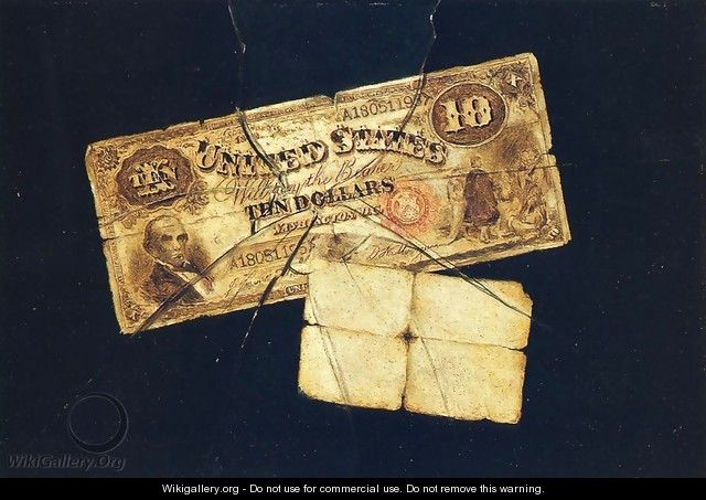 A Ten Dollar Bill - Nicholas Alden Brooks