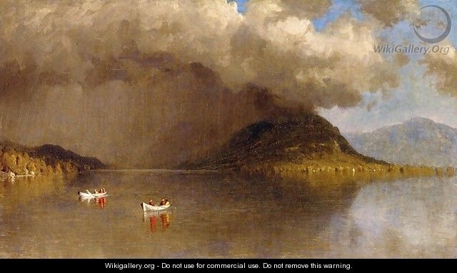 Coming Rain on Lake George: A Sketch - Sanford Robinson Gifford