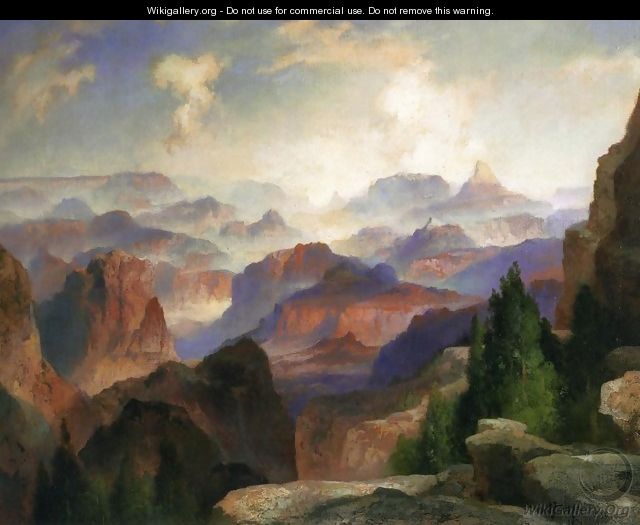 The Grand Canyon I - Thomas Moran