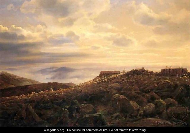 Summit House, Mount Washington - Ferdinand Richardt