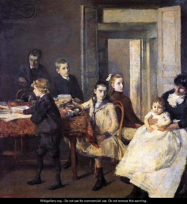 The Children of Francois van Rysselberghe - Theo van Rysselberghe