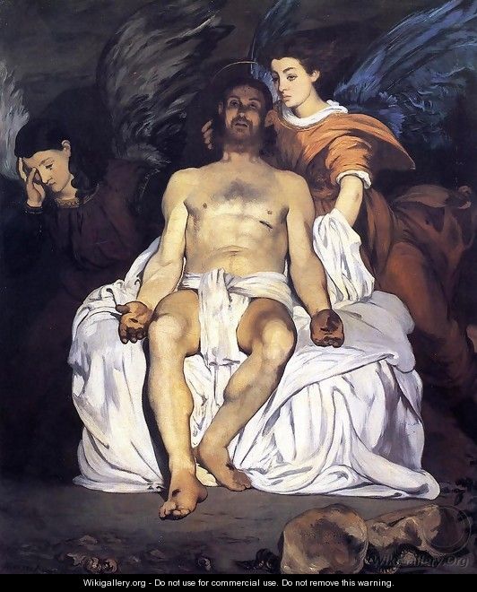 The Dead Christ and the Angels - Edouard Manet