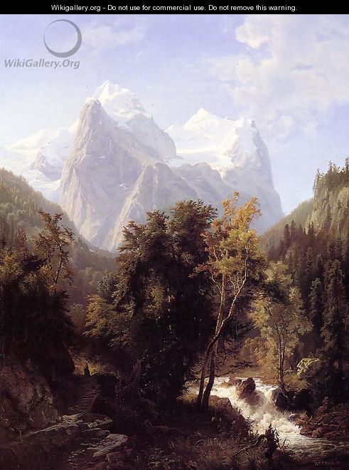 Path Through the Mountains - William Trost Richards