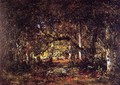 Forest Interior - Etienne-Pierre Theodore Rousseau