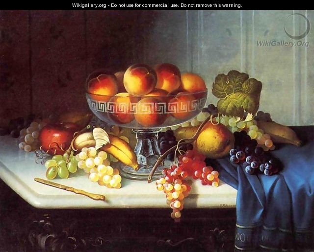 Still Life, Fruit and Knife - Carducius Plantagenet Ream