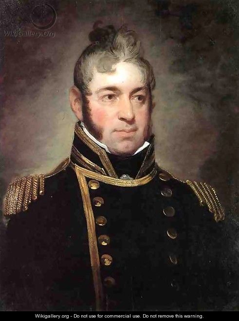 Commodore William Bainbridge, Commander of The Constitution (1774-1833) - Gilbert Stuart