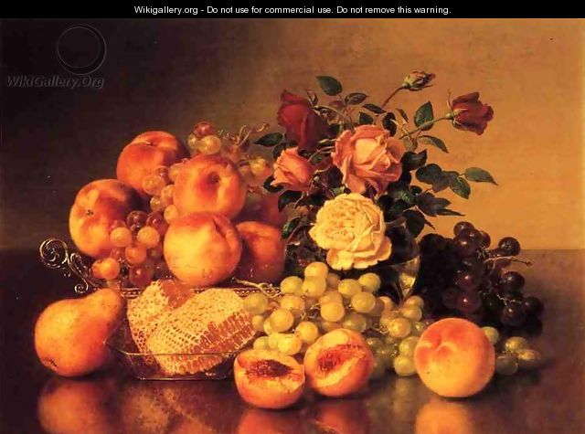 Still Life with Peaches - Robert Spear Dunning