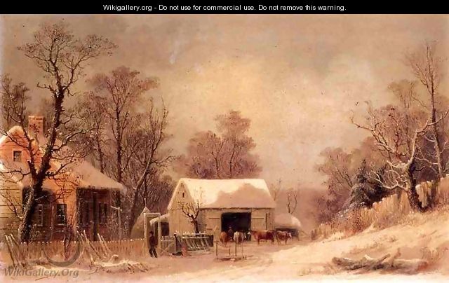Winter in the Country - George Henry Durrie