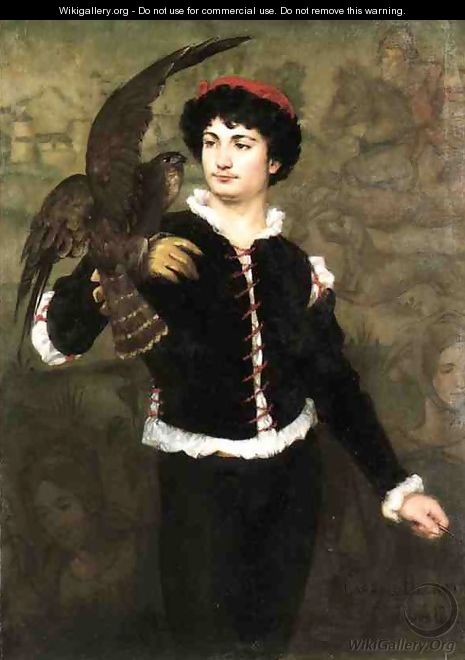 The Falconer - James Carroll Beckwith