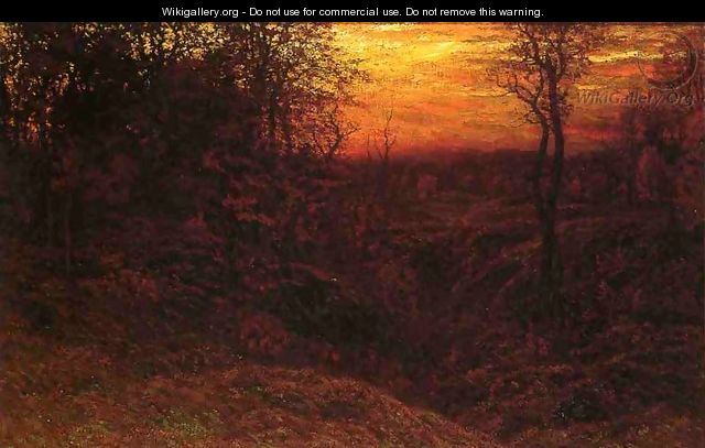 Landscape at Sunset - John Joseph Enneking
