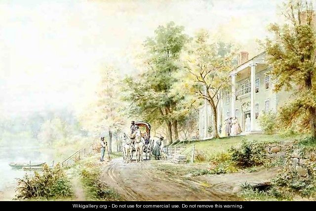 Visit to the Plantation - Edward Lamson Henry