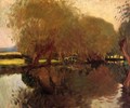 A Backwater at Calcot Near Reading - John Singer Sargent