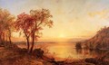 Sunset at Greenwood Lake - Jasper Francis Cropsey