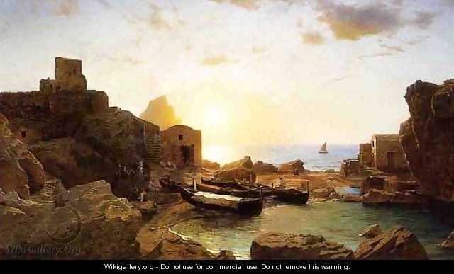 Marina Piccola, Capri - William Stanley Haseltine
