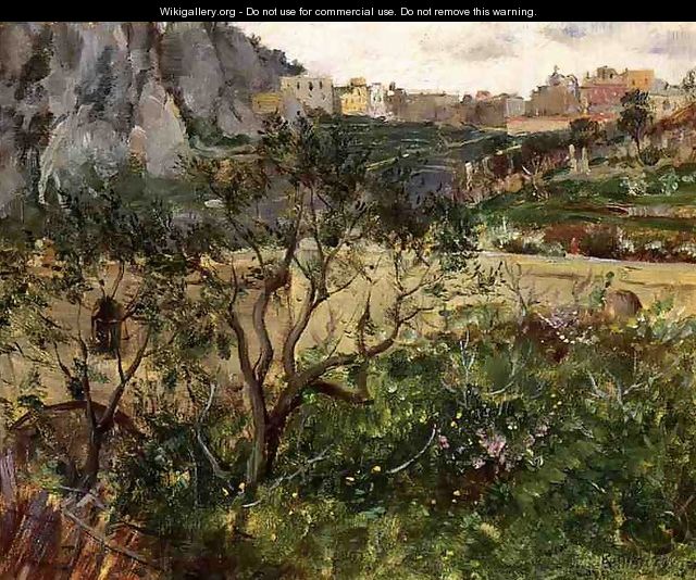 View of Capri - Louis Ritter