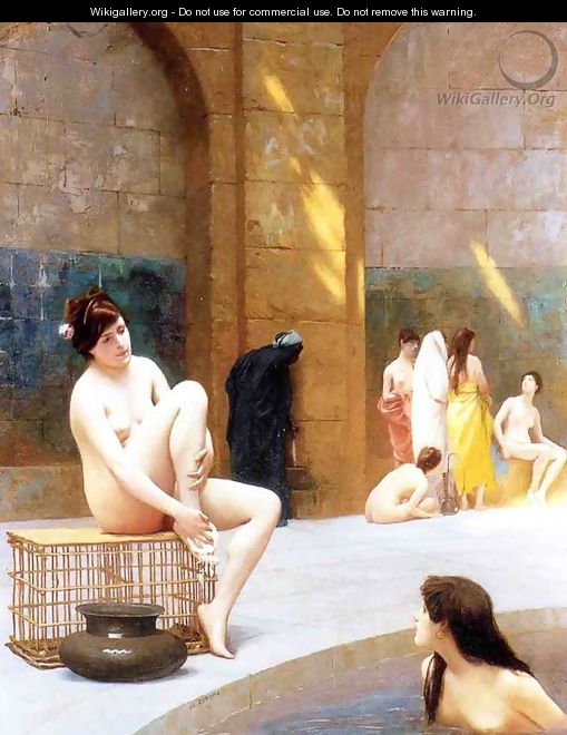 Women Bathing - Jean-Léon Gérôme