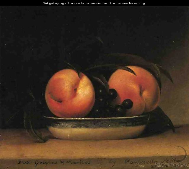 Fox Grapes and Peaches - Raphaelle Peale