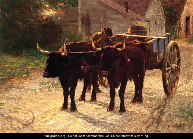 The Ox Cart - Edward Henry Potthast
