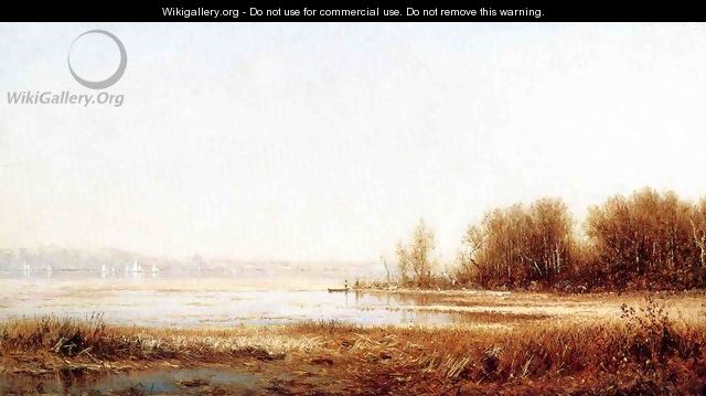 The Marshes of the Hudson - Sanford Robinson Gifford