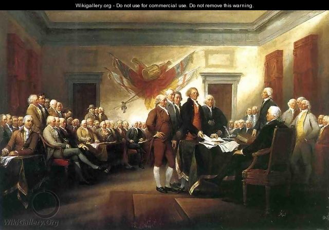 The Declaration of Independence - John Trumbull