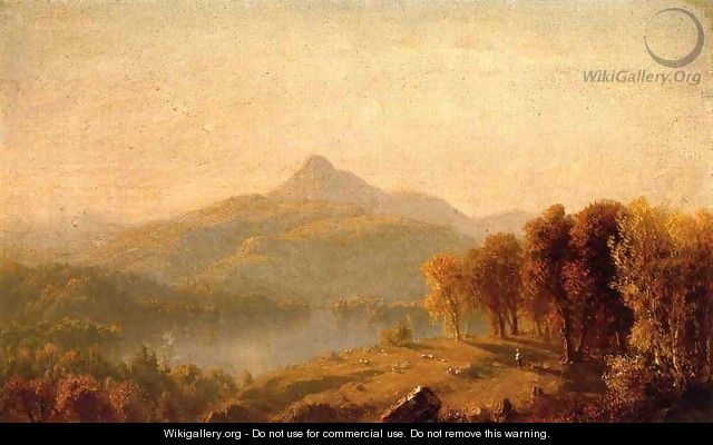 A Sketch of Mount Chocorua - Sanford Robinson Gifford