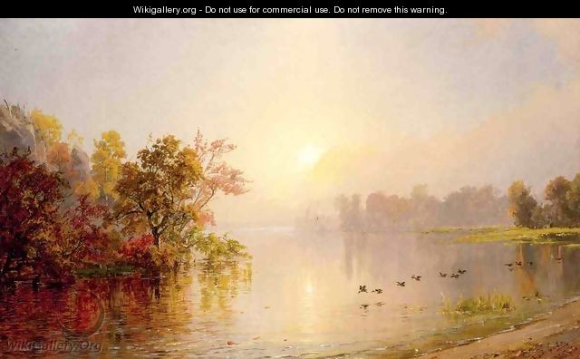 Hazy Afternoon, Autumn, 1873 - Jasper Francis Cropsey