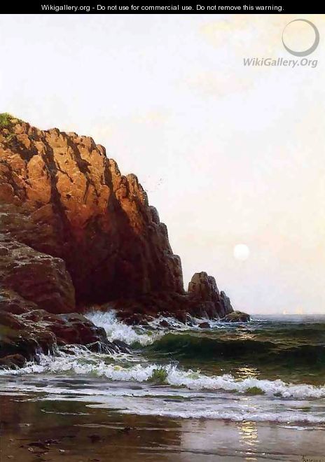Moonrise, Coast of Maine - Alfred Thompson Bricher