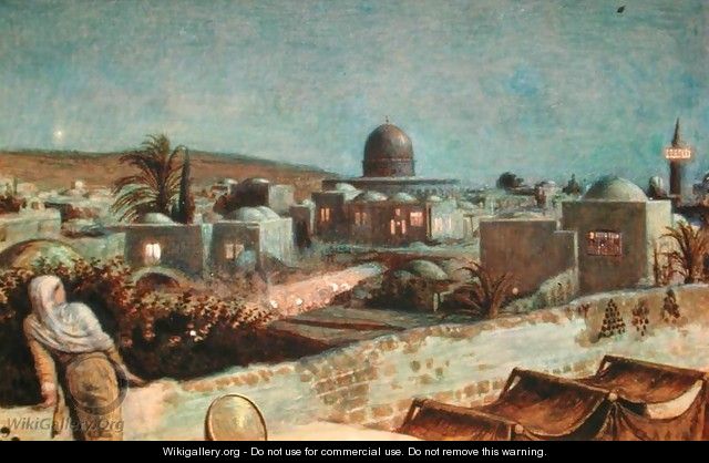 Jerusalem during Ramazan - William Holman Hunt
