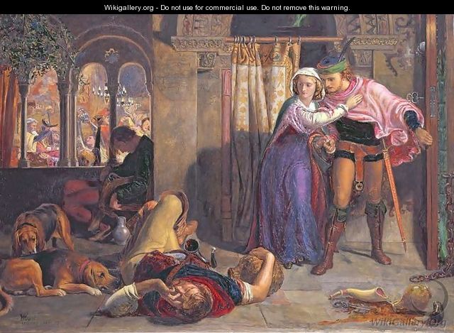 The Eve of St Agnes 2 - William Holman Hunt