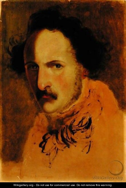 Portrait of Gaetano Donizetti 1797-1848 - Girolamo Induno
