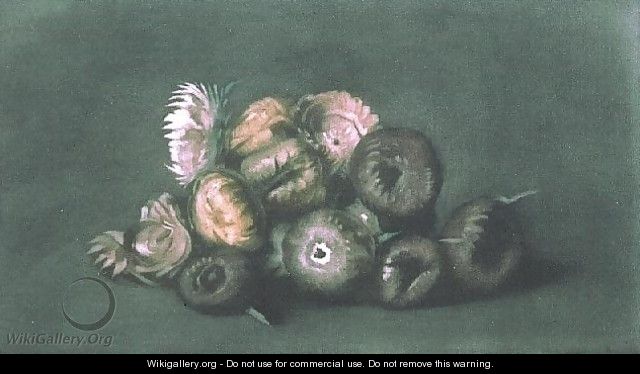 Still Life of Dried Flowers - Peder Vilhelm Ilsted