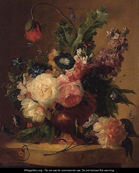 Flower Piece - Jan Van Huysum