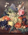 A Basket of Fruit - Jan Van Huysum