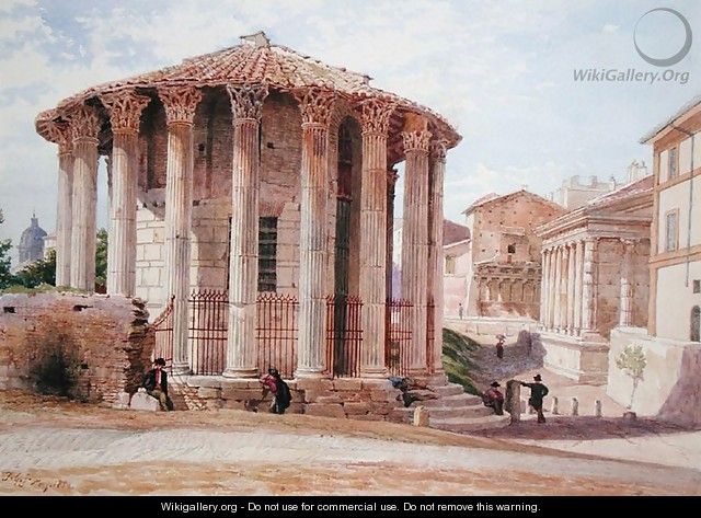 The Temple of Vesta Rome - Sir Thomas Graham Jackson