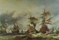 The Battle of Texel - Eugène Isabey