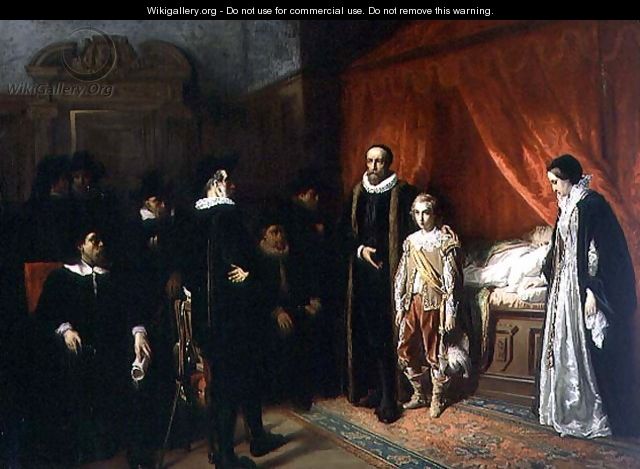 The Death of William the Silent 1533-84 Stadholder of the Netherlands - Jozef Israels