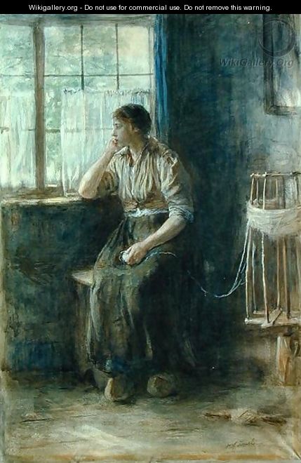 Woman at the Window - Jozef Israels