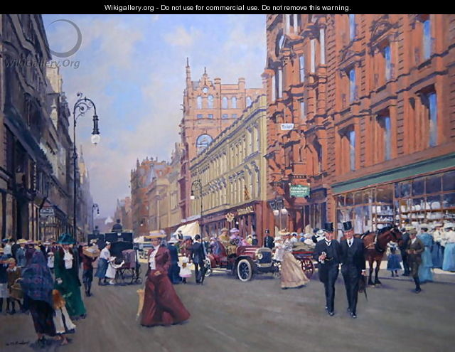Buchanan Street in 1910 - Samuel Ireland