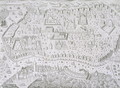 Town map of Constantinople Turkey - Jaspar de Isaac