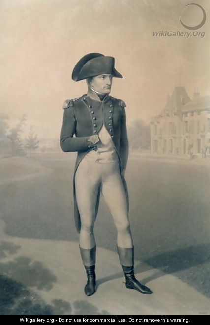 Napoleon Bonaparte 1769-1821 First Consul at Malmaison - Jean-Baptiste Isabey