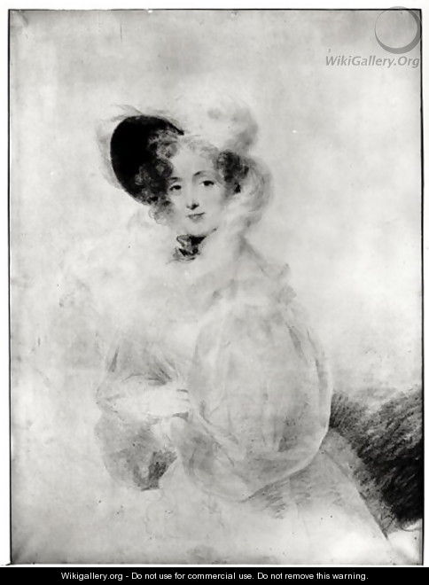 Charlotte Louise Eleonore Adelaide d Osmond Countess de Boigne 1781-1866 - Jean-Baptiste Isabey