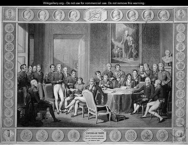 Congress of Vienna - (after) Isabey, Jean-Baptiste