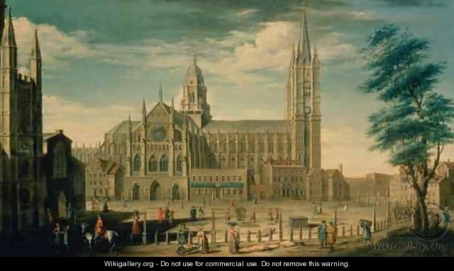 The North Front of Westminster Abbey - William James