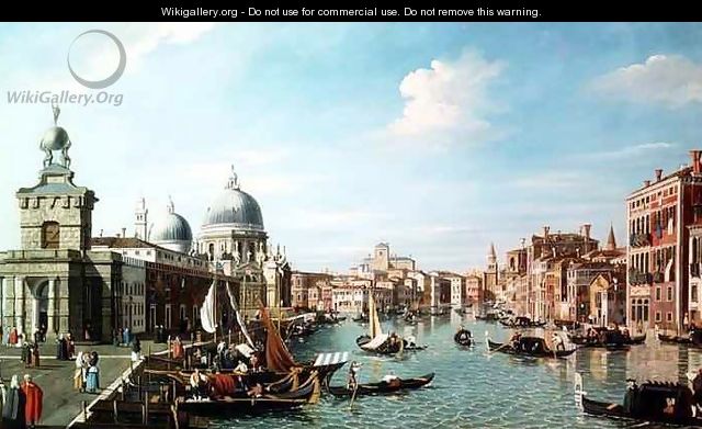 The entrance to the Grand Canal Venice - William James