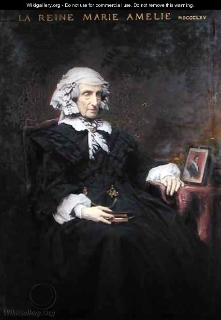 Marie Amelie de Bourbon 1782-1866 - Charles François Jalabert