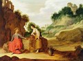 Christ and the woman of Samaria - Lambert Jacobsz or Jacobs